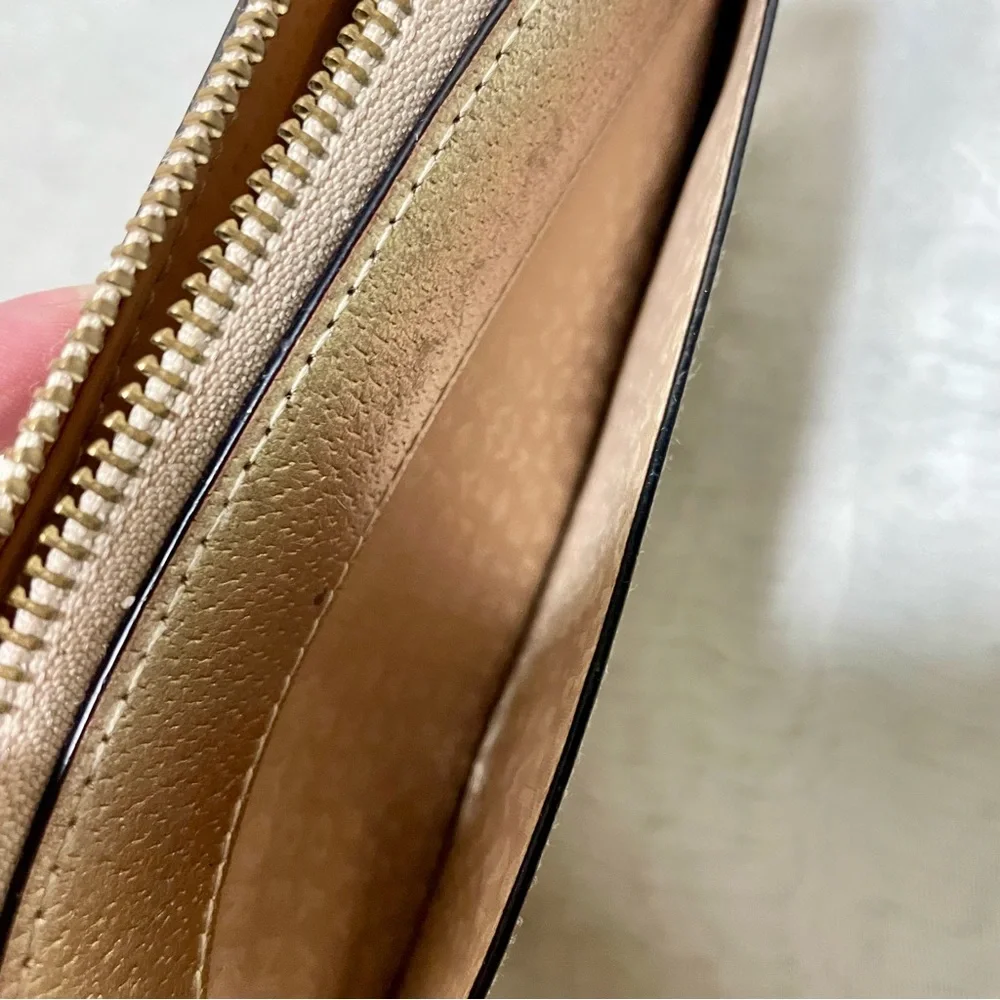 Kate Spade Metallic Rose Gold Continental Wallet